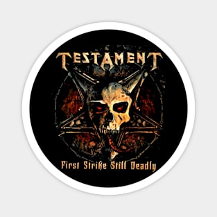 TESTAMENT MERCH VTG Magnet